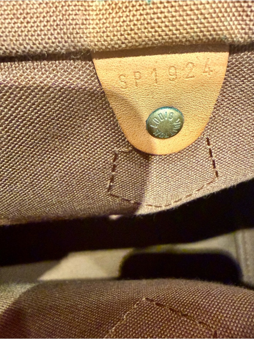 Louis Vuitton Speedy 30 Monogram Canvas Handbag - Brown/Tan - Picture 8 of 9